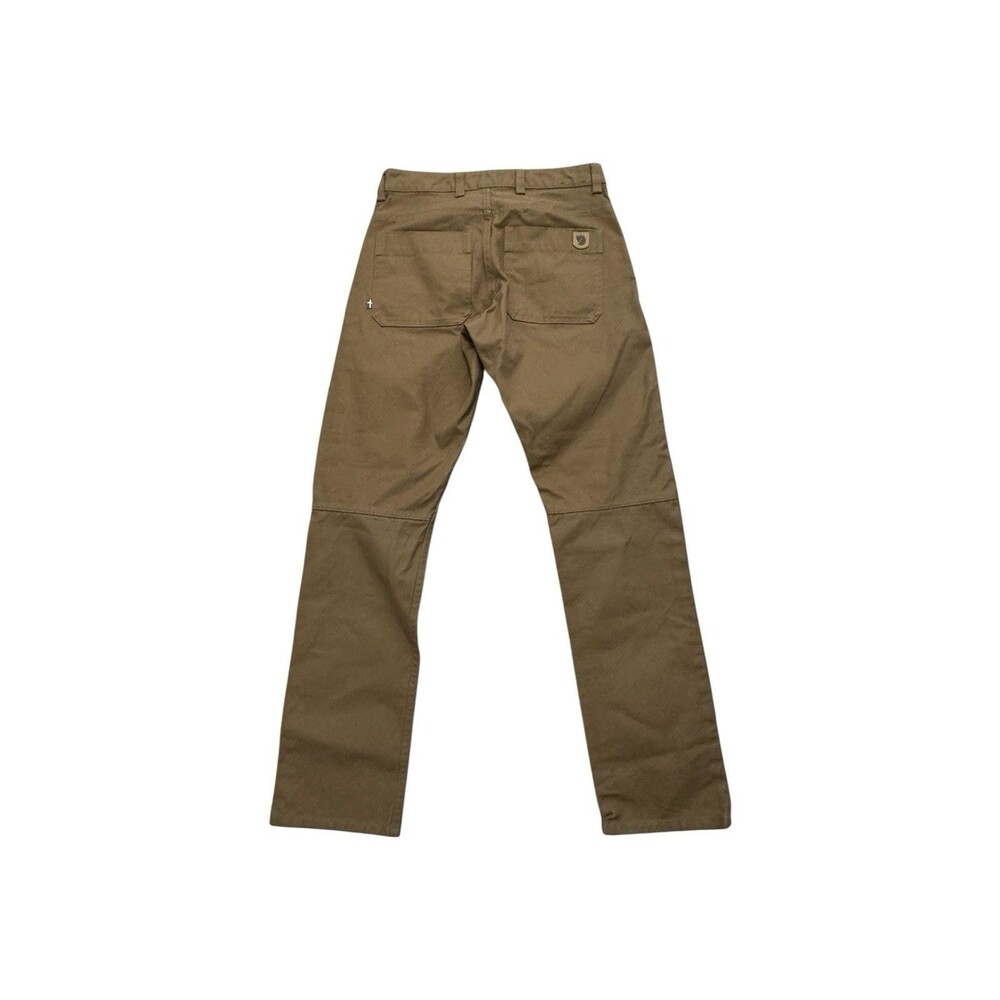 New Fjällräven Greenland Canvas Jeans in Buckwheat Brown 29 Gorpcore Trekking - Picture 3 of 7